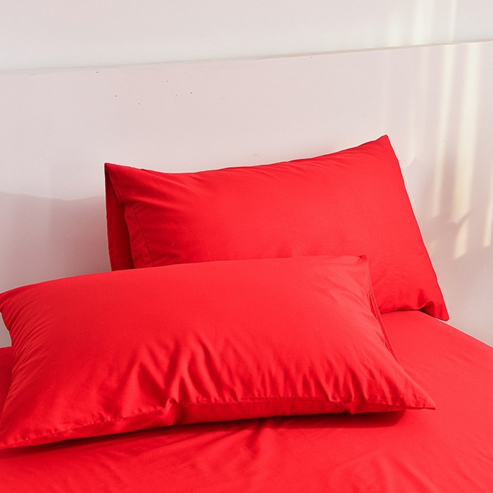 91家纺网 家纺一手货源 找家纺 （总）柏钧家纺 2026新款ins简约纯色亲肤磨毛可定制外贸尺寸被套枕套三件套芦荟棉