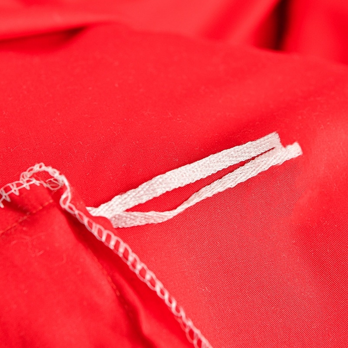 91家纺网 家纺一手货源 找家纺 柏钧家纺 2026新款ins简约纯色亲肤磨毛可定制外贸尺寸被套枕套三件套芦荟棉 大红色