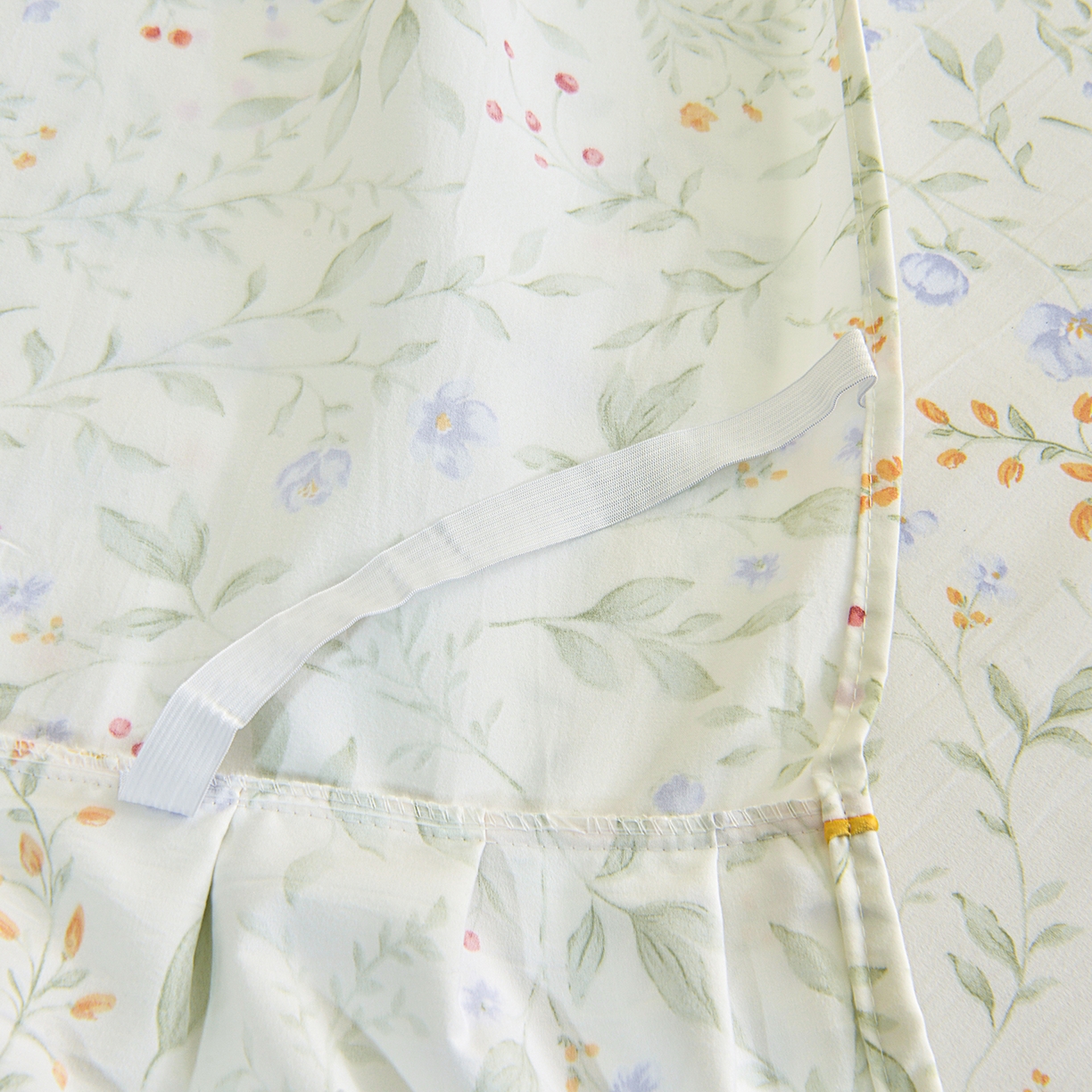 91家纺网 家纺一手货源 找家纺 小雨家纺 2026新款云锦棉韩版印花单被套系列 云望舒9053（山野绿）