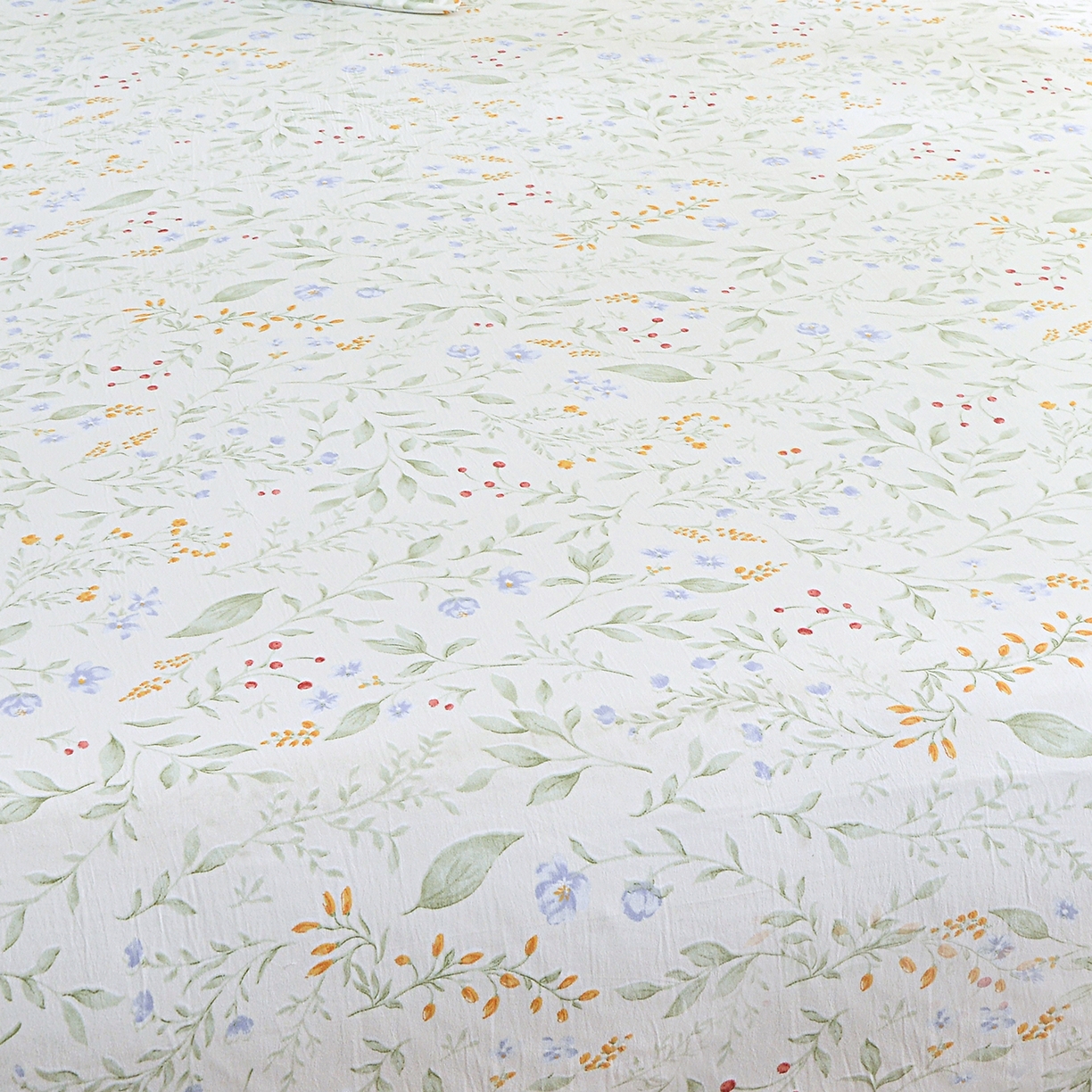 91家纺网 家纺一手货源 找家纺 小雨家纺 2026新款云锦棉韩版印花单被套系列 云望舒9053（山野绿）