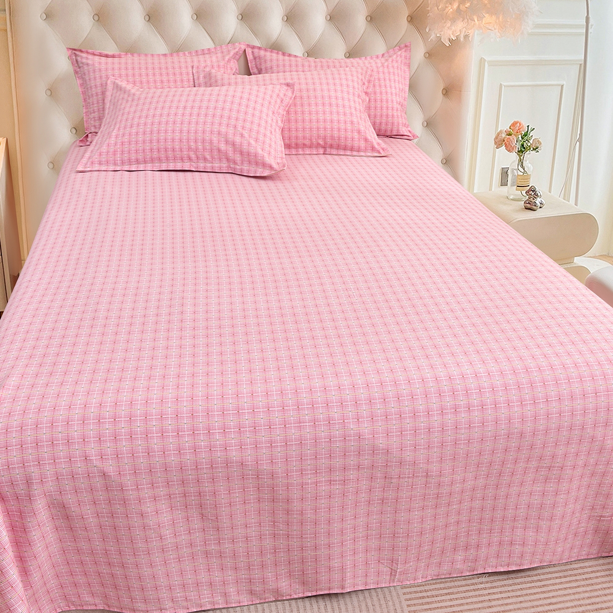 91家纺网 家纺一手货源 找家纺 （总）小雨家纺 2026新款云锦棉韩版印花单床单系列