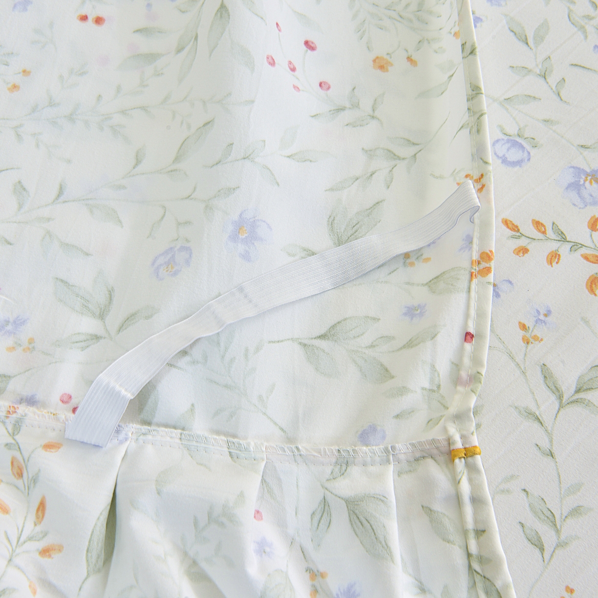 91家纺网 家纺一手货源 找家纺 小雨家纺 2026新款云锦棉韩版印花单床单系列 云望舒9053（山野绿）