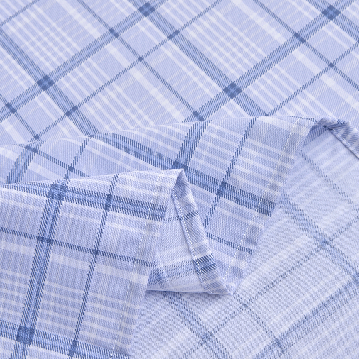 91家纺网 家纺一手货源 找家纺 小雨家纺 2026新款云锦棉韩版印花单床单系列 怦然心动（冷凝灰）