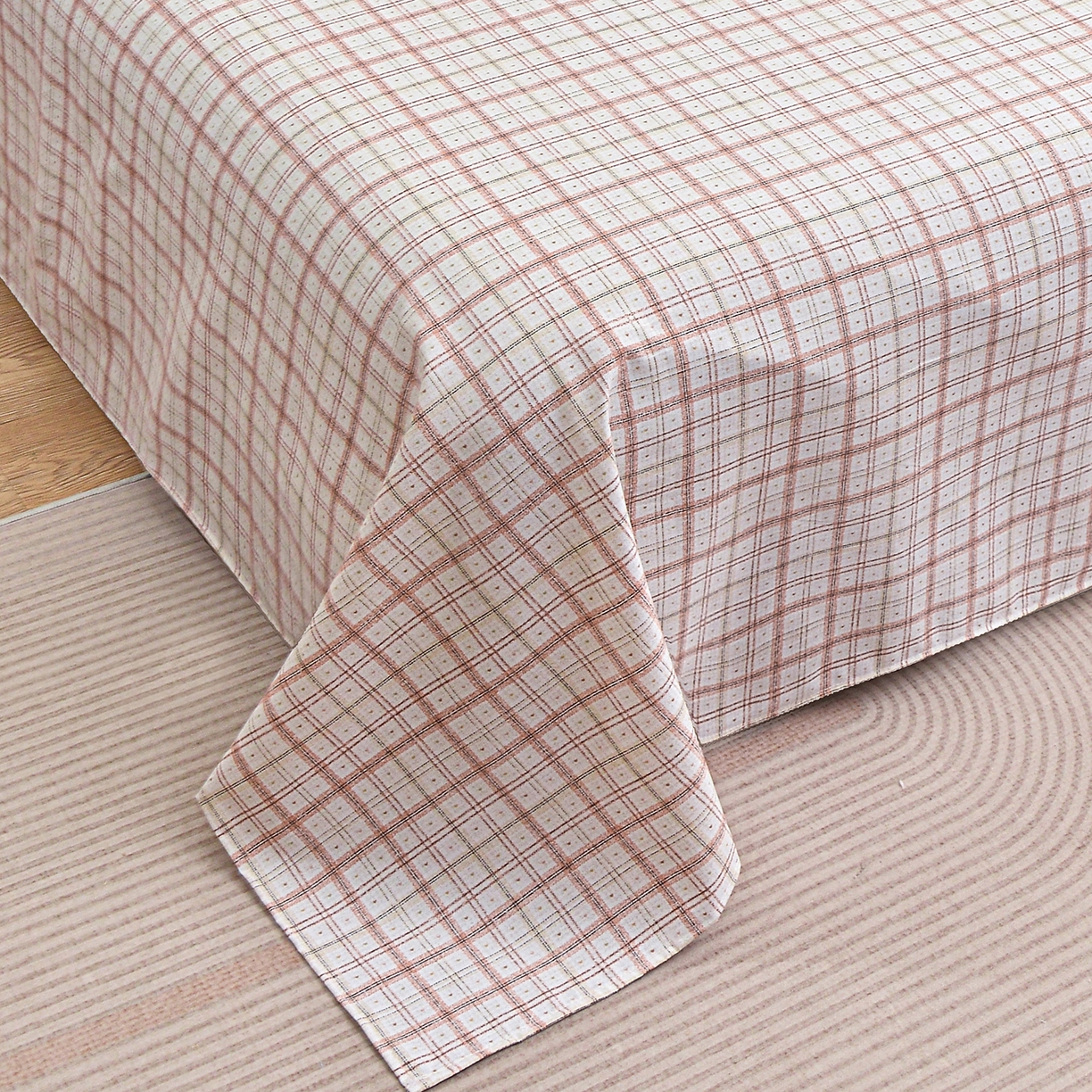 91家纺网 家纺一手货源 找家纺 小雨家纺 2026新款云锦棉韩版印花单床单系列 卡德尔（拿铁棕）