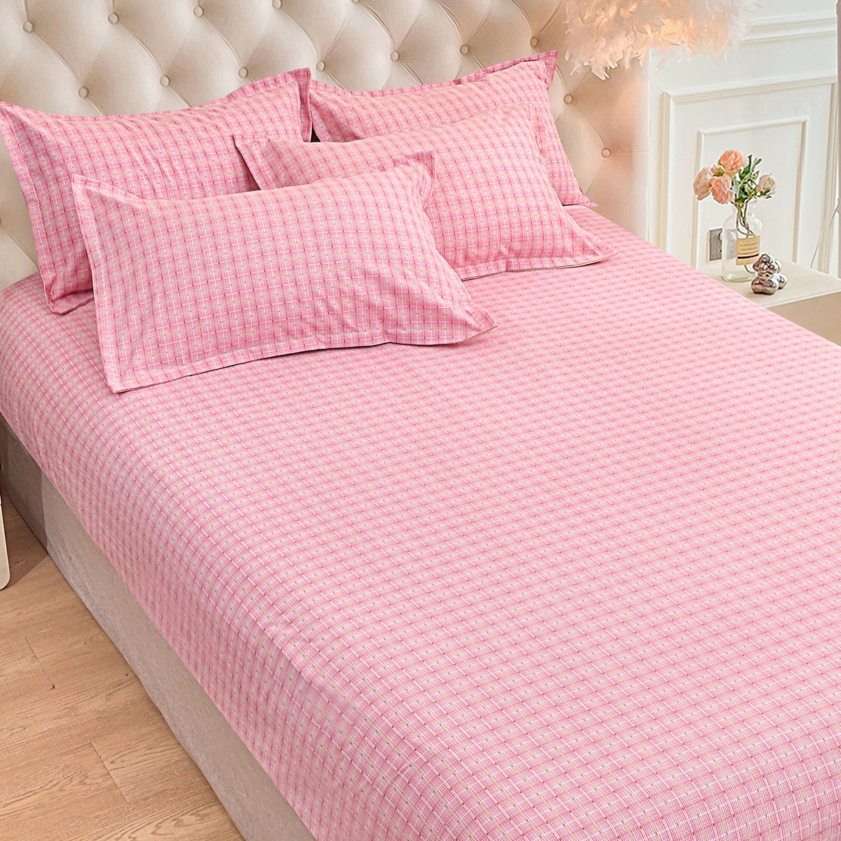 91家纺网 家纺一手货源 找家纺 （总）小雨家纺 2026新款云锦棉韩版印花单床笠系列