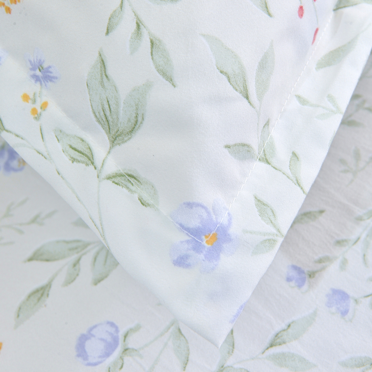 91家纺网 家纺一手货源 找家纺 小雨家纺 2026新款云锦棉韩版印花单床笠系列 云望舒9053（山野绿）