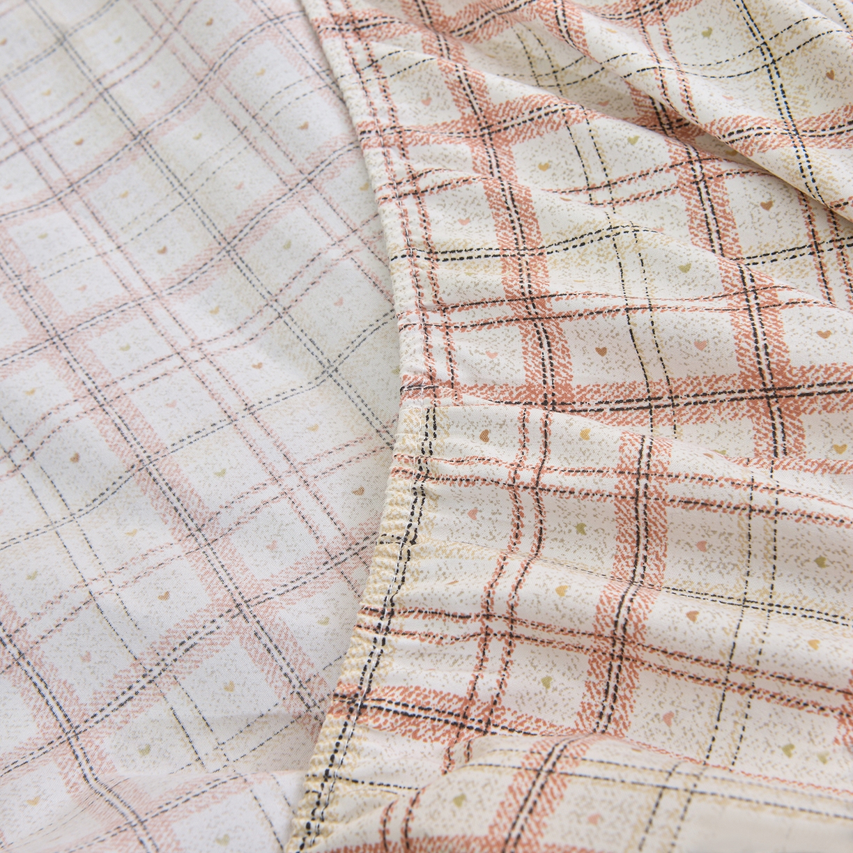 91家纺网 家纺一手货源 找家纺 小雨家纺 2026新款云锦棉韩版印花单床笠系列 卡德尔（拿铁棕）