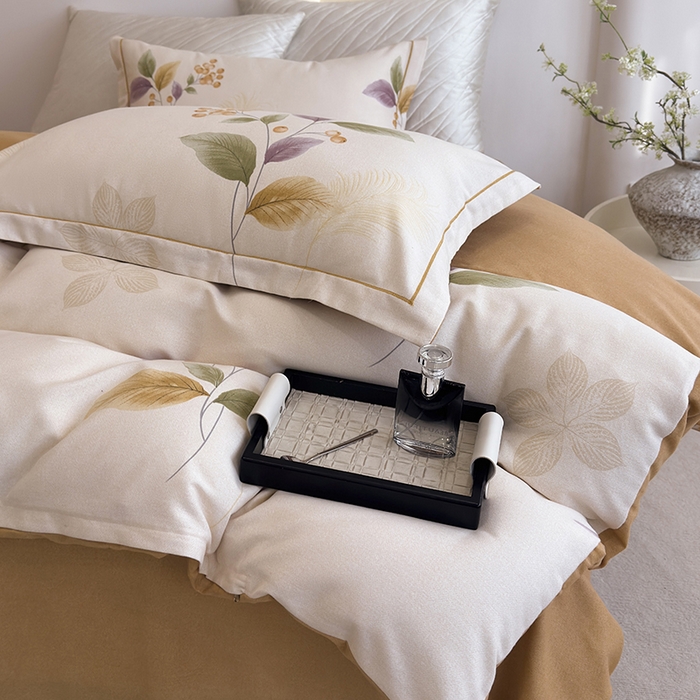 遇安家纺 2026新款全棉活性印花四件套 清欢