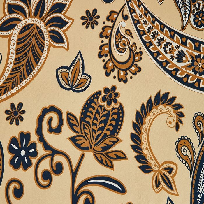 91家纺网 家纺一手货源 找家纺 逐日沙发套 2026新款牛奶丝印花-裙摆沙发套 腰果花