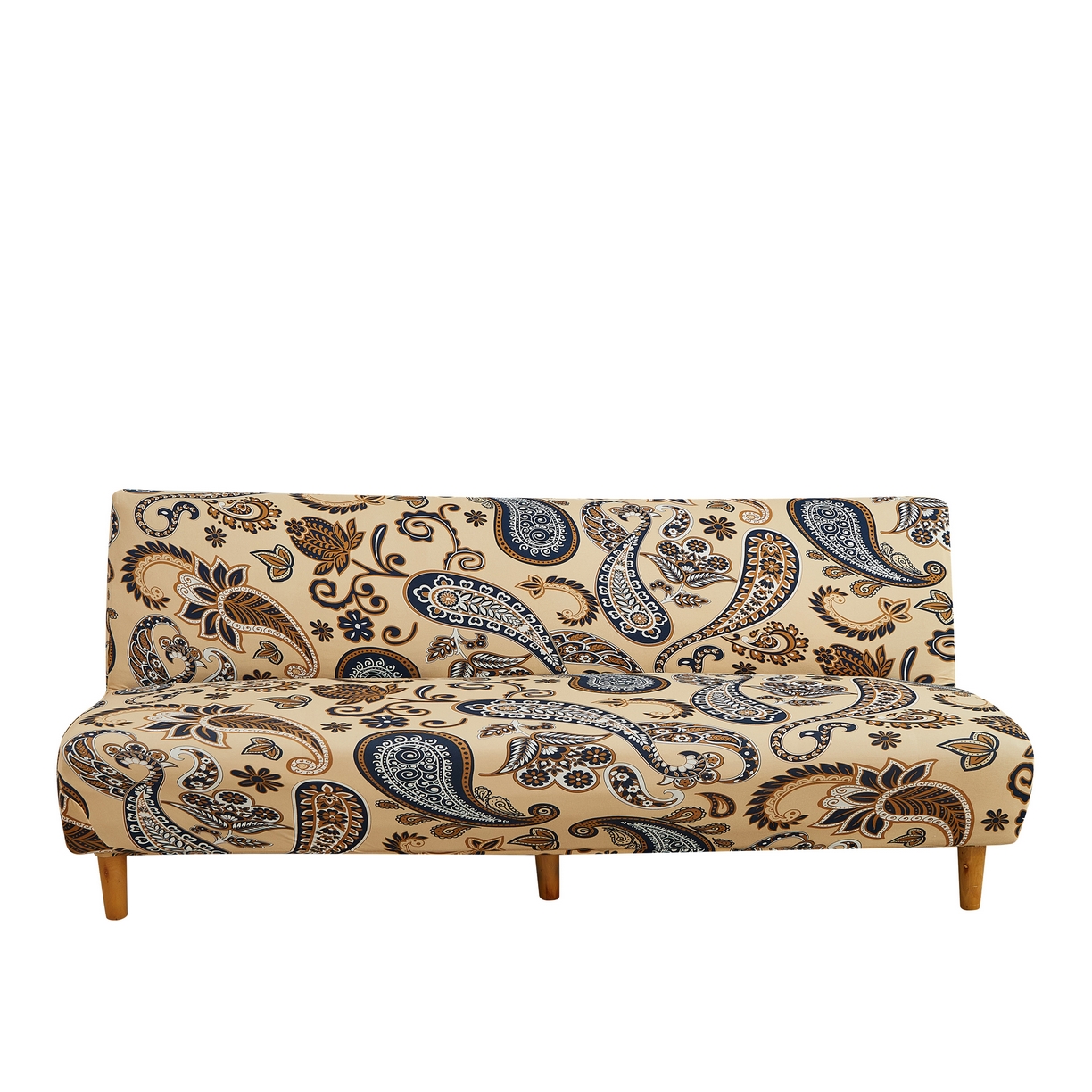 91家纺网 家纺一手货源 找家纺 逐日沙发套 2026新款牛奶丝印花-沙发床套 腰果花