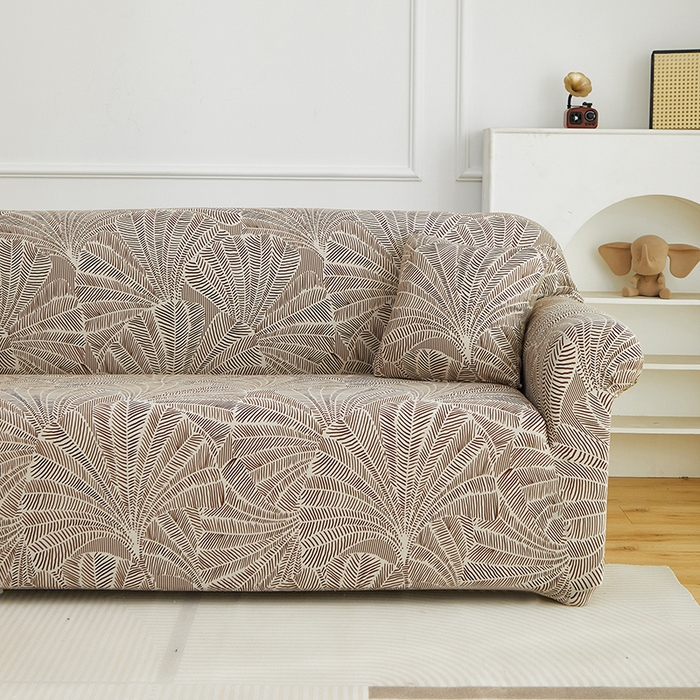 91家纺网 家纺一手货源 找家纺 （总）逐日沙发套 2026新款牛奶丝印花-沙发套