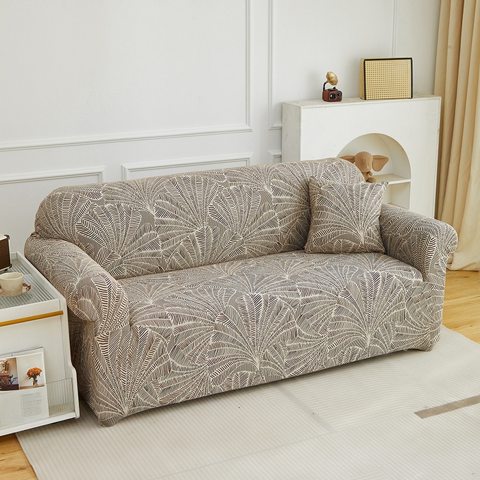 91家纺网 家纺一手货源 找家纺 （总）逐日沙发套 2026新款牛奶丝印花-沙发套