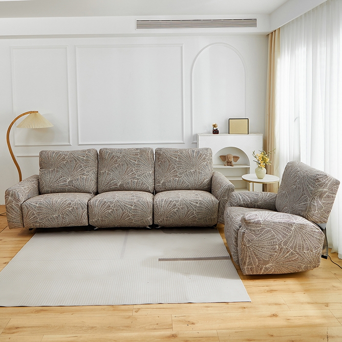 91家纺网 家纺一手货源 找家纺 （总）逐日沙发套 2026新款牛奶丝印花-芝华仕