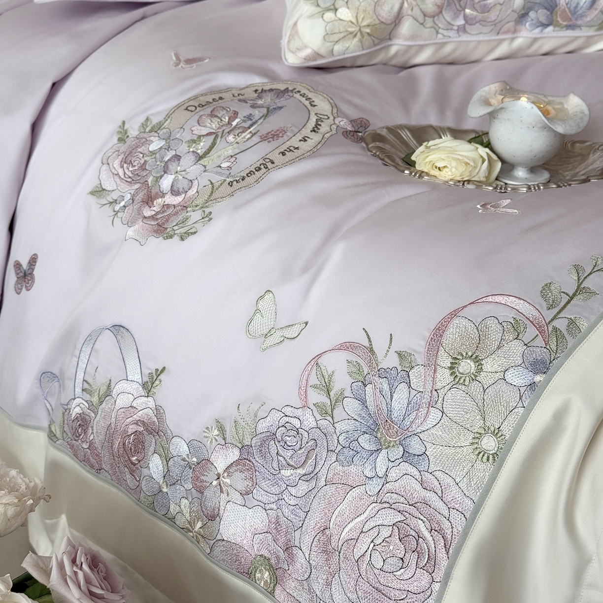 91家纺网 家纺一手货源 找家纺 MIU缪家居 2026新款亲肤舒适100支全棉四件套-爱丽丝梦境（基础控价431，券后控价388） 爱丽丝梦境-梦境紫