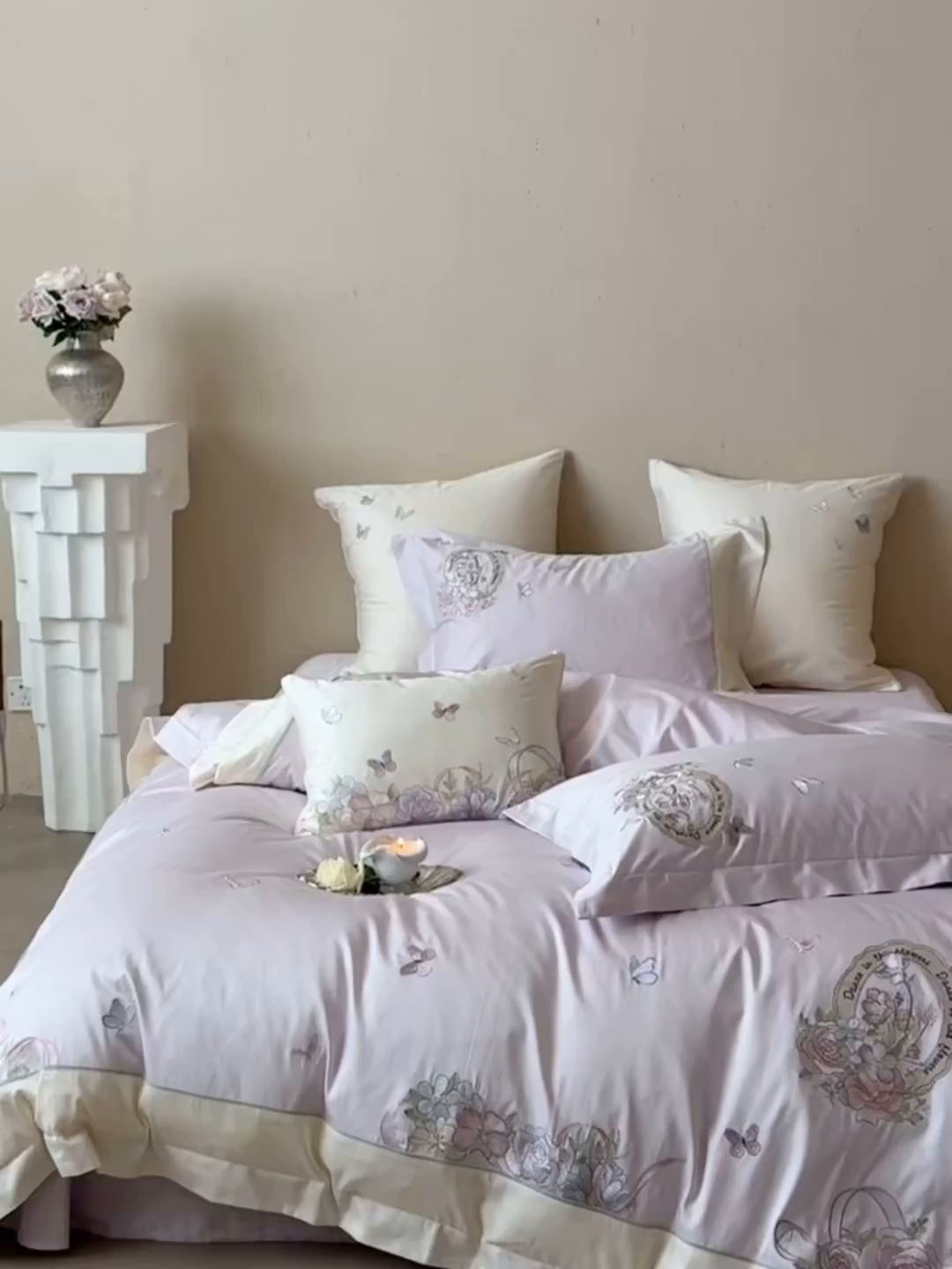 91家纺网 家纺一手货源 找家纺 （总）MIU缪家居 2026新款亲肤舒适100支全棉四件套-爱丽丝梦境（基础控价431，券后控价388）