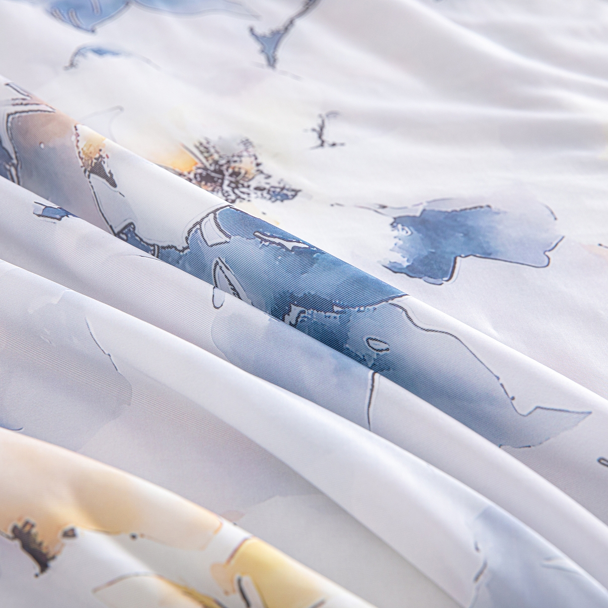 91家纺网 家纺一手货源 找家纺 芭芭棉家纺 2026新款凉感蚕丝夏被被子被芯 米兰印象