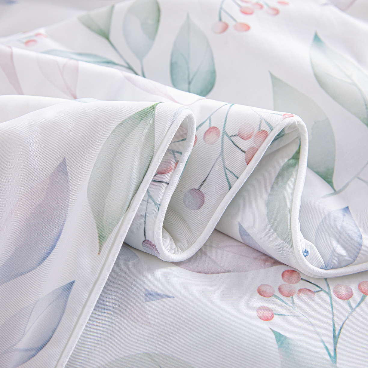 91家纺网 家纺一手货源 找家纺 芭芭棉家纺 2026新款凉感蚕丝夏被被子被芯 夏味