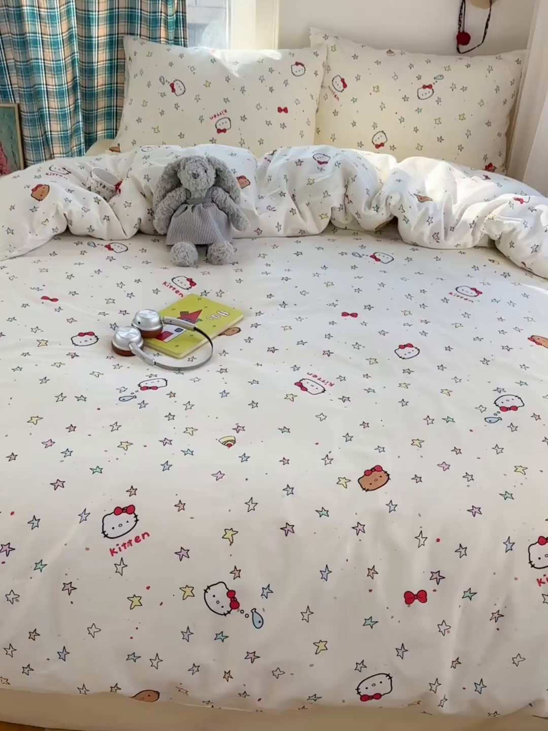 91家纺网 家纺一手货源 找家纺 （总）瑞莱 2026新款ing小清新费尔岛全棉四件套