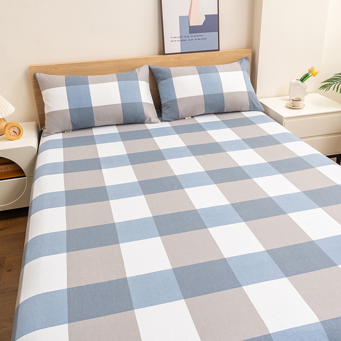 91家纺网 家纺一手货源 找家纺 （总）居美良品 2026新款无印风正宗加厚老粗布床单单件枕套三件套可做凉席