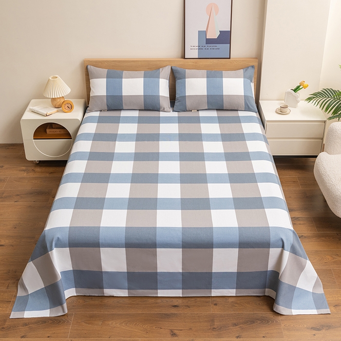 91家纺网 家纺一手货源 找家纺 （总）居美良品 2026新款无印风正宗加厚老粗布床单单件枕套三件套可做凉席