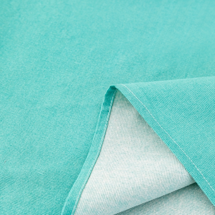 91家纺网 家纺一手货源 找家纺 居美良品 2026新款无印风正宗加厚老粗布床单单件枕套三件套可做凉席 宝石-青