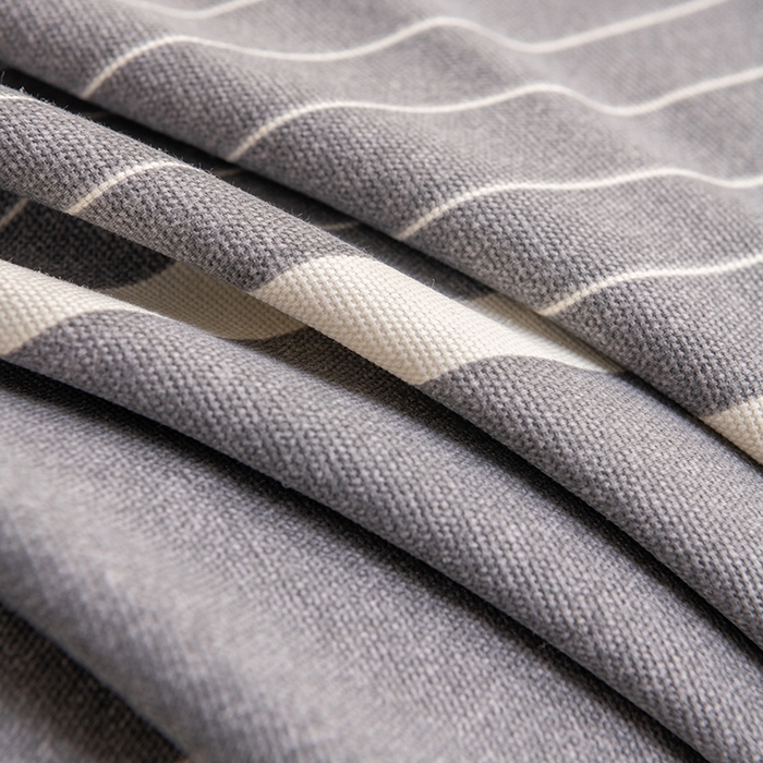 91家纺网 家纺一手货源 找家纺 居美良品 2026新款无印风正宗加厚老粗布床单单件枕套三件套可做凉席 冰川-灰