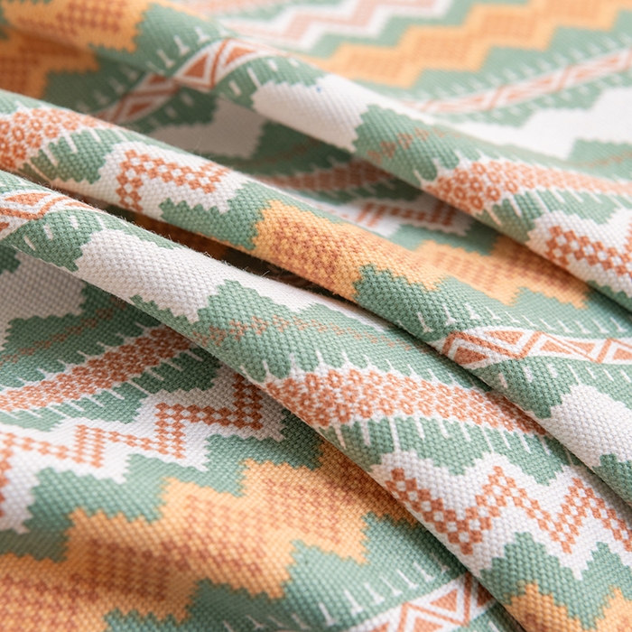 91家纺网 家纺一手货源 找家纺 居美良品 2026新款无印风正宗加厚老粗布床单单件枕套三件套可做凉席 波澜-条