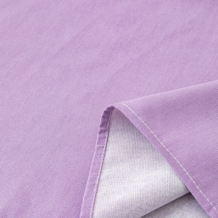 91家纺网 家纺一手货源 找家纺 居美良品 2026新款无印风正宗加厚老粗布床单单件枕套三件套可做凉席 典雅-紫