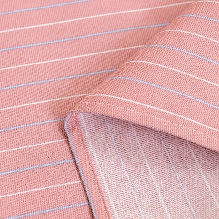 91家纺网 家纺一手货源 找家纺 居美良品 2026新款无印风正宗加厚老粗布床单单件枕套三件套可做凉席 简尚-粉