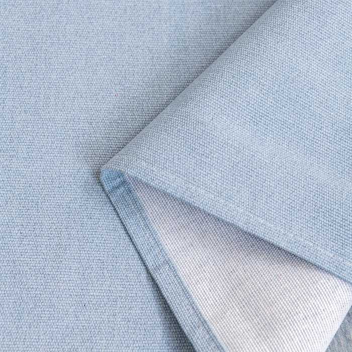 91家纺网 家纺一手货源 找家纺 居美良品 2026新款无印风正宗加厚老粗布床单单件枕套三件套可做凉席 浅蓝