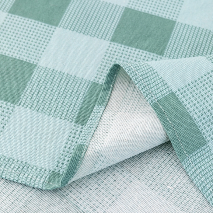 91家纺网 家纺一手货源 找家纺 居美良品 2026新款无印风正宗加厚老粗布床单单件枕套三件套可做凉席 清风-绿