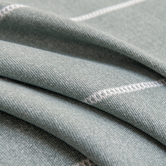 91家纺网 家纺一手货源 找家纺 居美良品 2026新款无印风正宗加厚老粗布床单单件枕套三件套可做凉席 清雅-灰