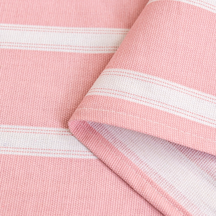 91家纺网 家纺一手货源 找家纺 居美良品 2026新款无印风正宗加厚老粗布床单单件枕套三件套可做凉席 雅致-粉