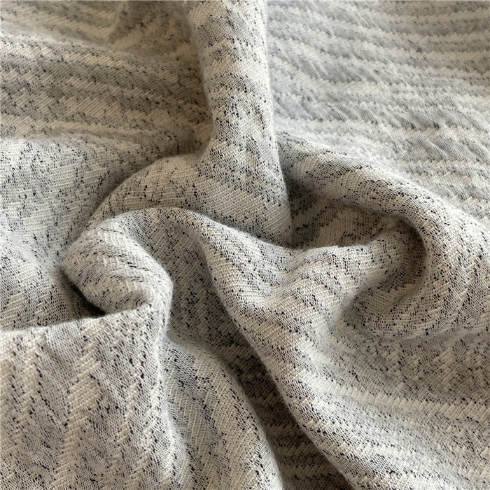 91家纺网 家纺一手货源 找家纺 琪格格纺织 2026新款纯棉色织肌理纹提花华夫格纯棉轻奢简约款四件套 简奢-浅灰