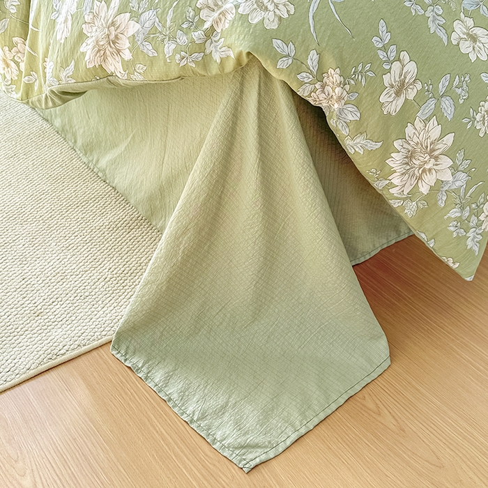 91家纺网 家纺一手货源 找家纺 家贝爱 2026新款有氧水洗双层纱被套 绿野仙踪