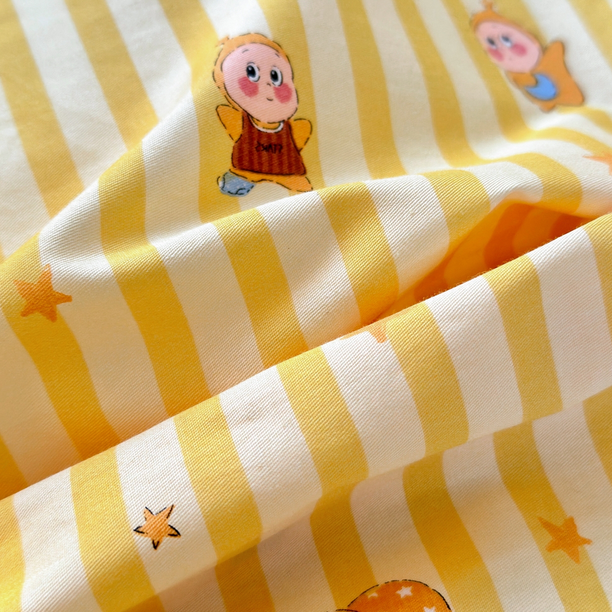 91家纺网 家纺一手货源 找家纺 （总）清雅福 2026春夏新款INS小清新40支全棉13372单被套第二批