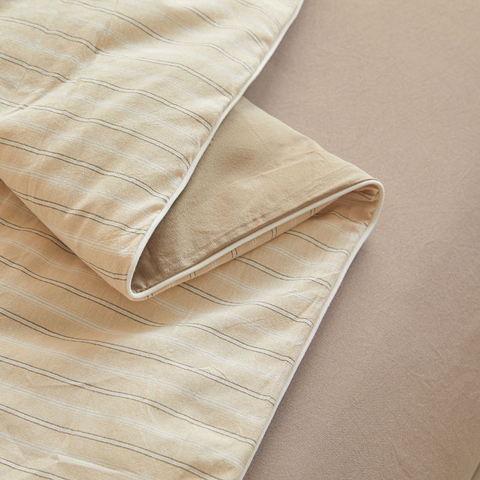 91家纺网 家纺一手货源 找家纺 金喜 2025新款全棉棉花被夏被四件套 乐事米