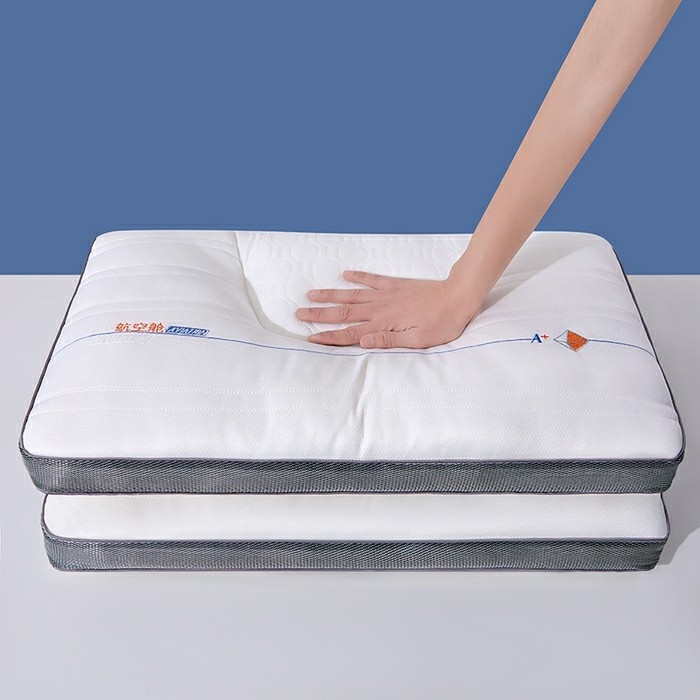 91家纺网 家纺一手货源 找家纺 （总）木子晗 2026新款航空舱SPA护颈枕枕头枕芯