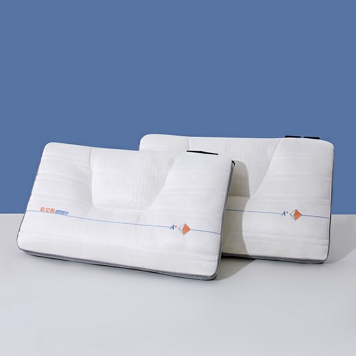 91家纺网 家纺一手货源 找家纺 （总）木子晗 2026新款航空舱SPA护颈枕枕头枕芯