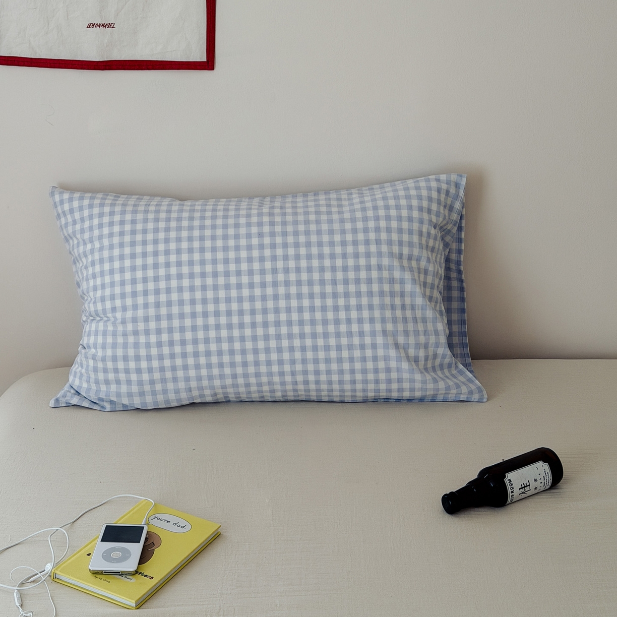 91家纺网 家纺一手货源 找家纺 （总）艾沁家纺 2026新款全棉纯棉色织水洗棉单品枕套 枕套单件5