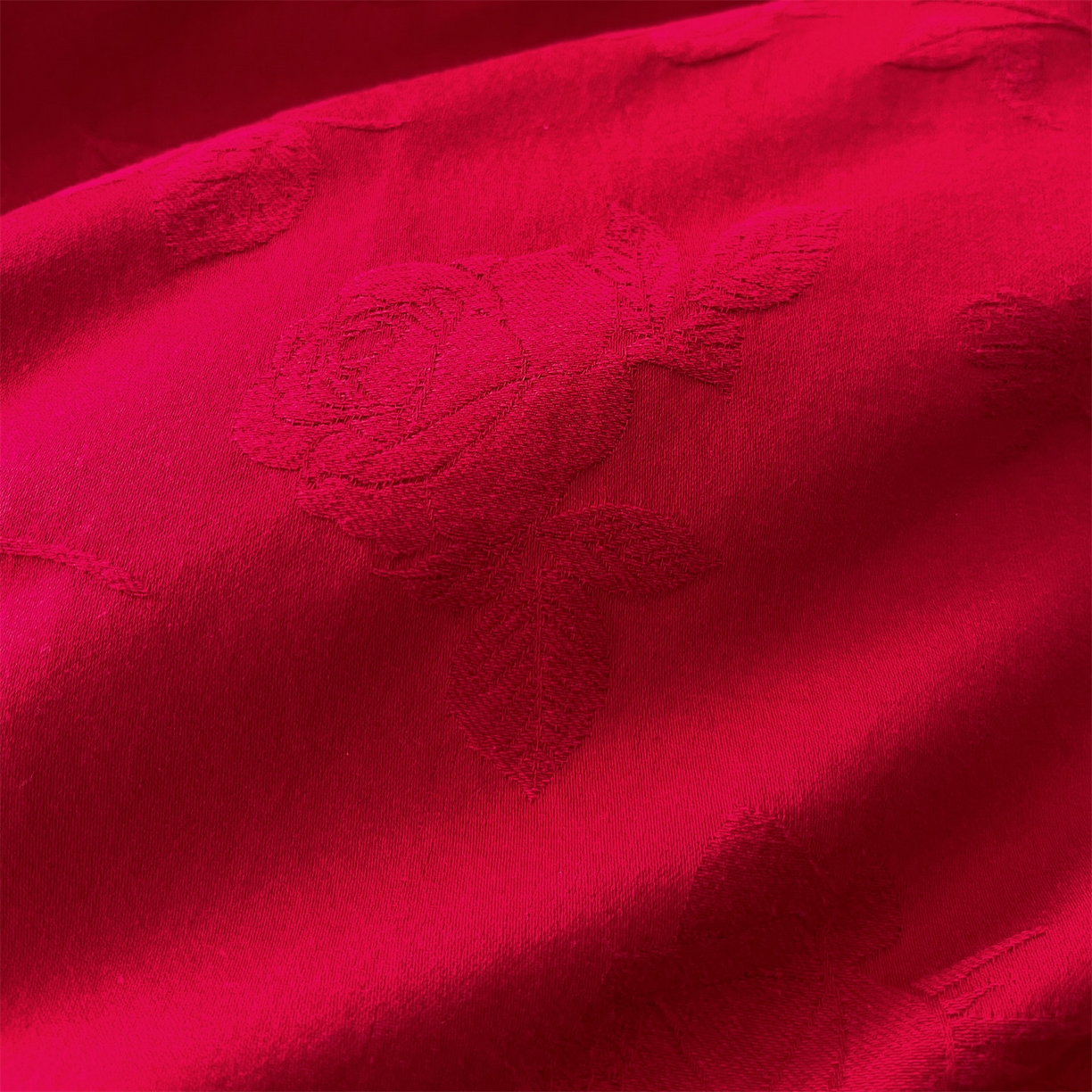 91家纺网 家纺一手货源 找家纺 笙意家纺 2026新款婚庆A版全棉60支亮面提花B版40支13372全棉四件套 岁月留声