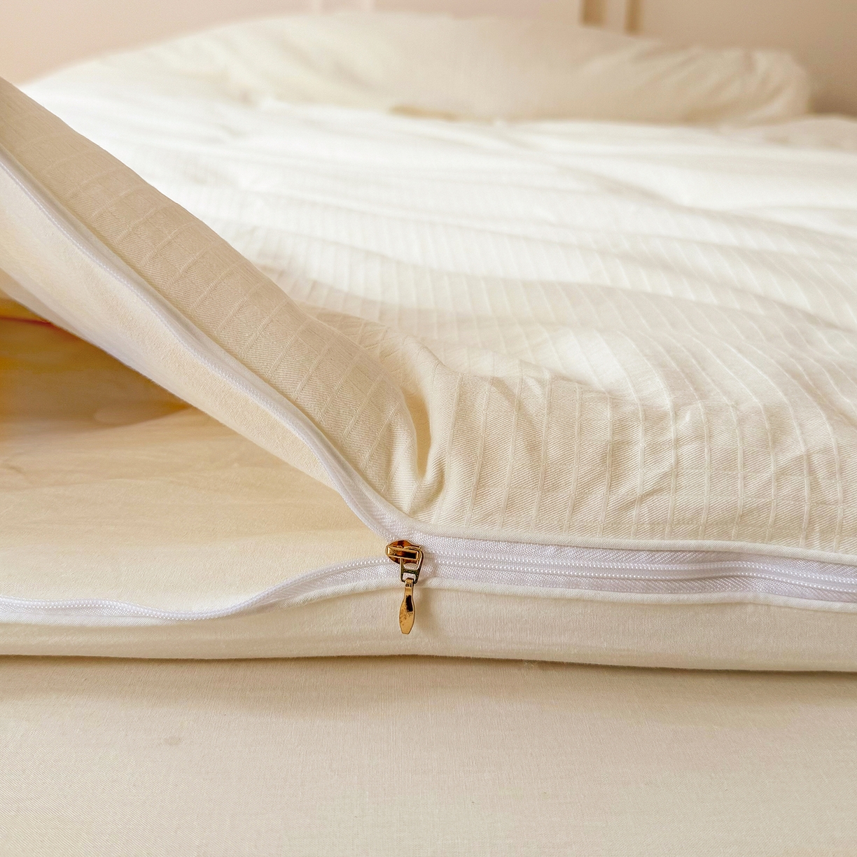 91家纺网 家纺一手货源 找家纺 （总）兰芯纭 2026新款99%纯棉大豆被（AB）版子母被被子被芯