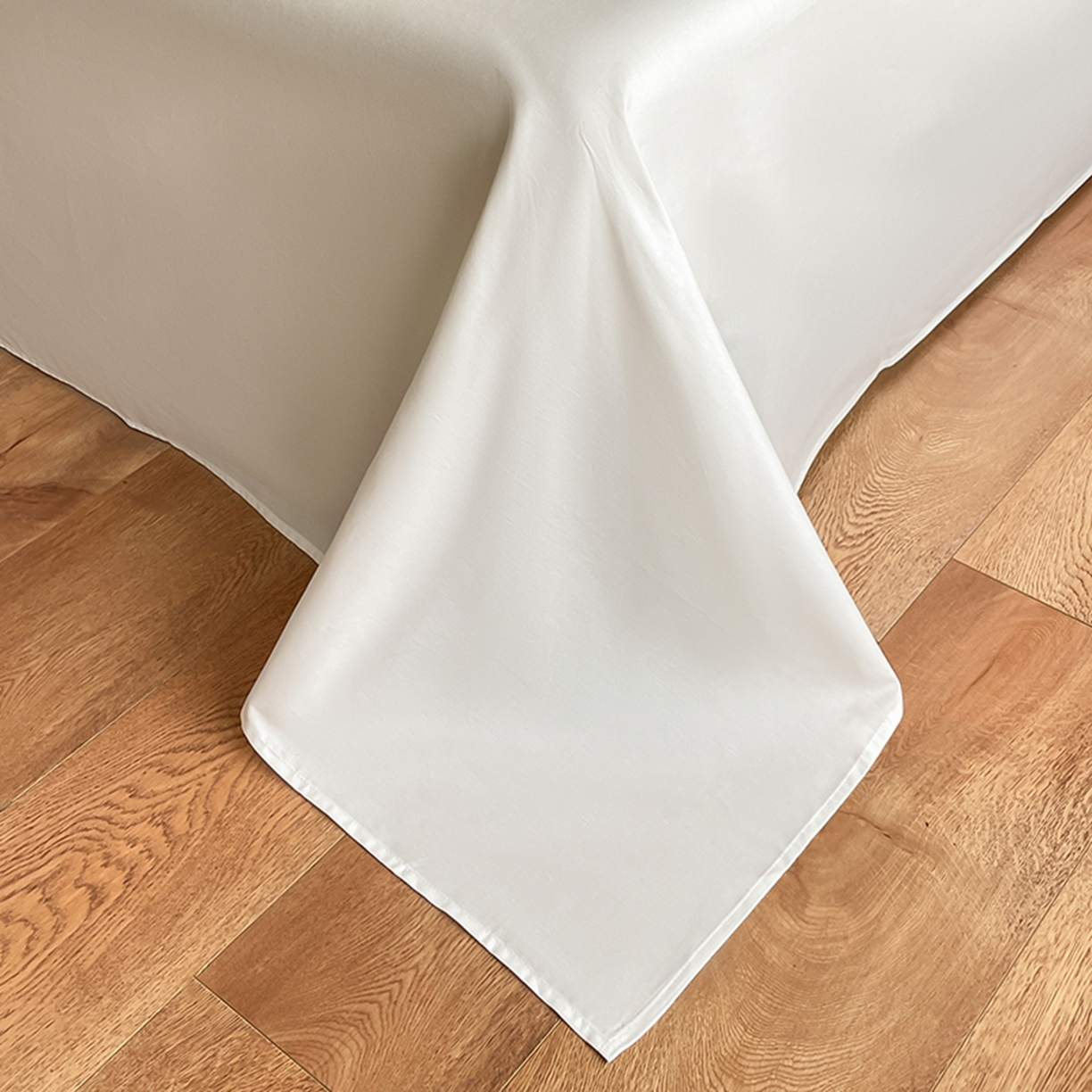 91家纺网 家纺一手货源 找家纺 琪格格纺织 2026新款轻奢长绒棉纯棉高级感提花方格酒店名宿居家四件套 原棉大提花-本白