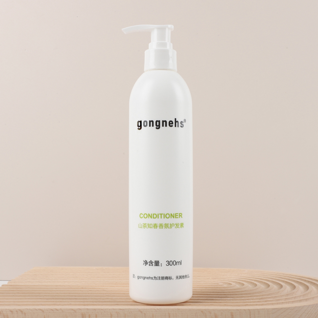 91家纺网 家纺一手货源 找家纺 安力森/诚臻酒店用品 2026新款山茶知春酒店洗沐护五件套 300ml大瓶装洗发水沐浴露护发素润肤露 法国Gongnehs山茶知春精油洗沐护用品 洗发水300ml/瓶