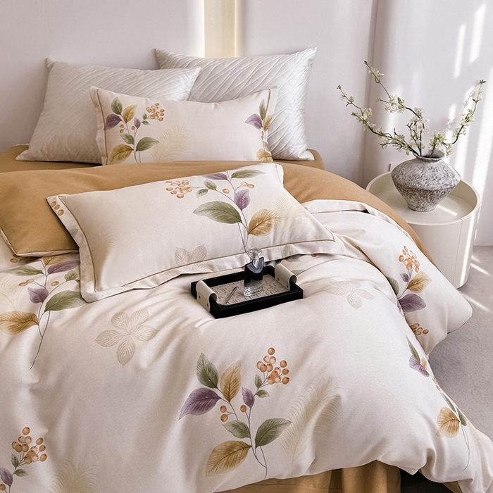 91家纺网 家纺一手货源 找家纺 （总）遇安家纺 2026新款全棉活性印花四件套