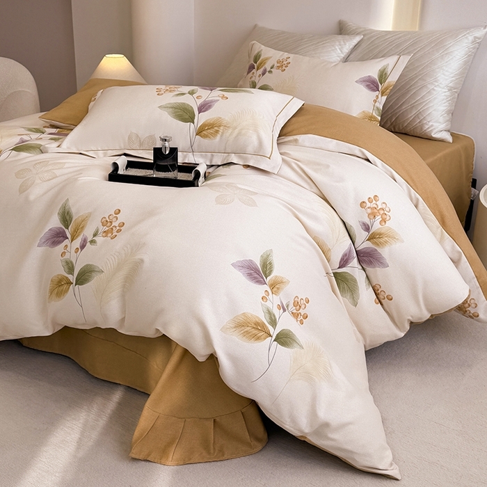 91家纺网 家纺一手货源 找家纺 （总）遇安家纺 2026新款全棉活性印花四件套