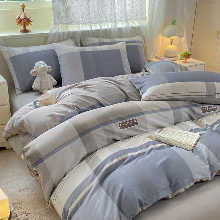 红日子纺织品 2025新款12868全棉印花系列四件套 韶华