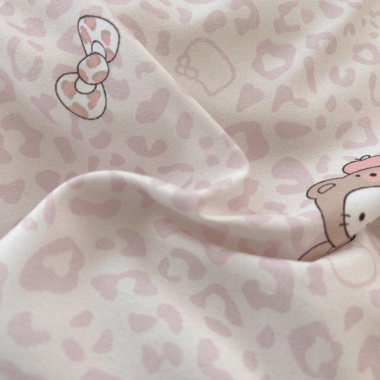 91家纺网 家纺一手货源 找家纺 （总）耀悦家纺 2026新款古法仿棉云朵棉吊边床单童趣四件套-第一弹