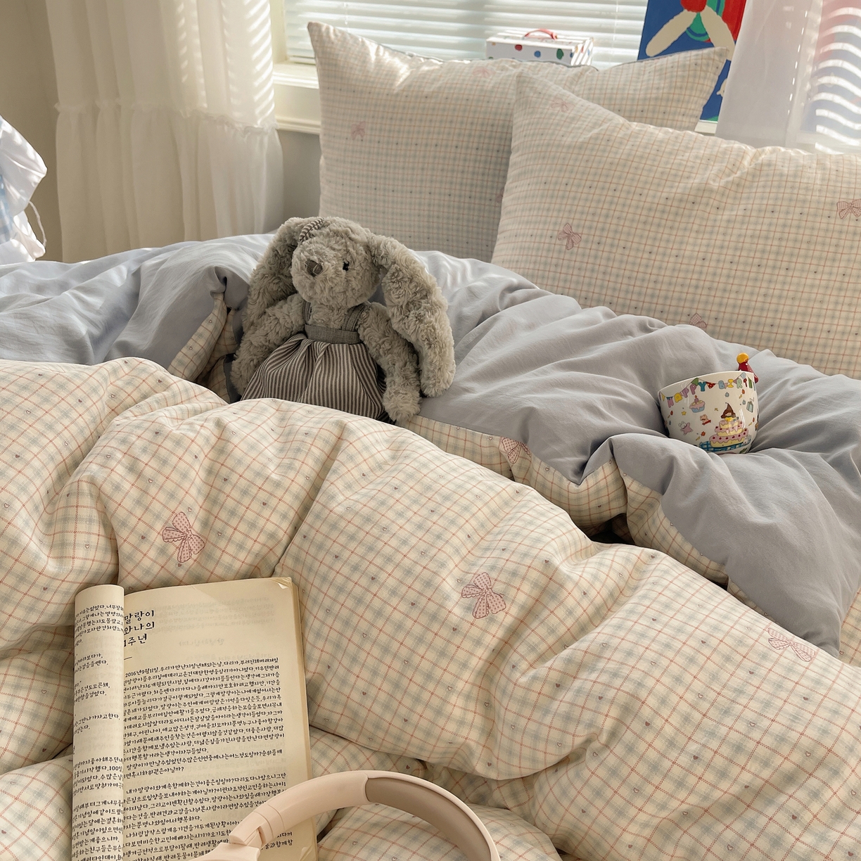 91家纺网 家纺一手货源 找家纺 耀悦家纺 2026新款古法仿棉云朵棉吊边床单童趣四件套-第二弹 休闲蝴蝶结