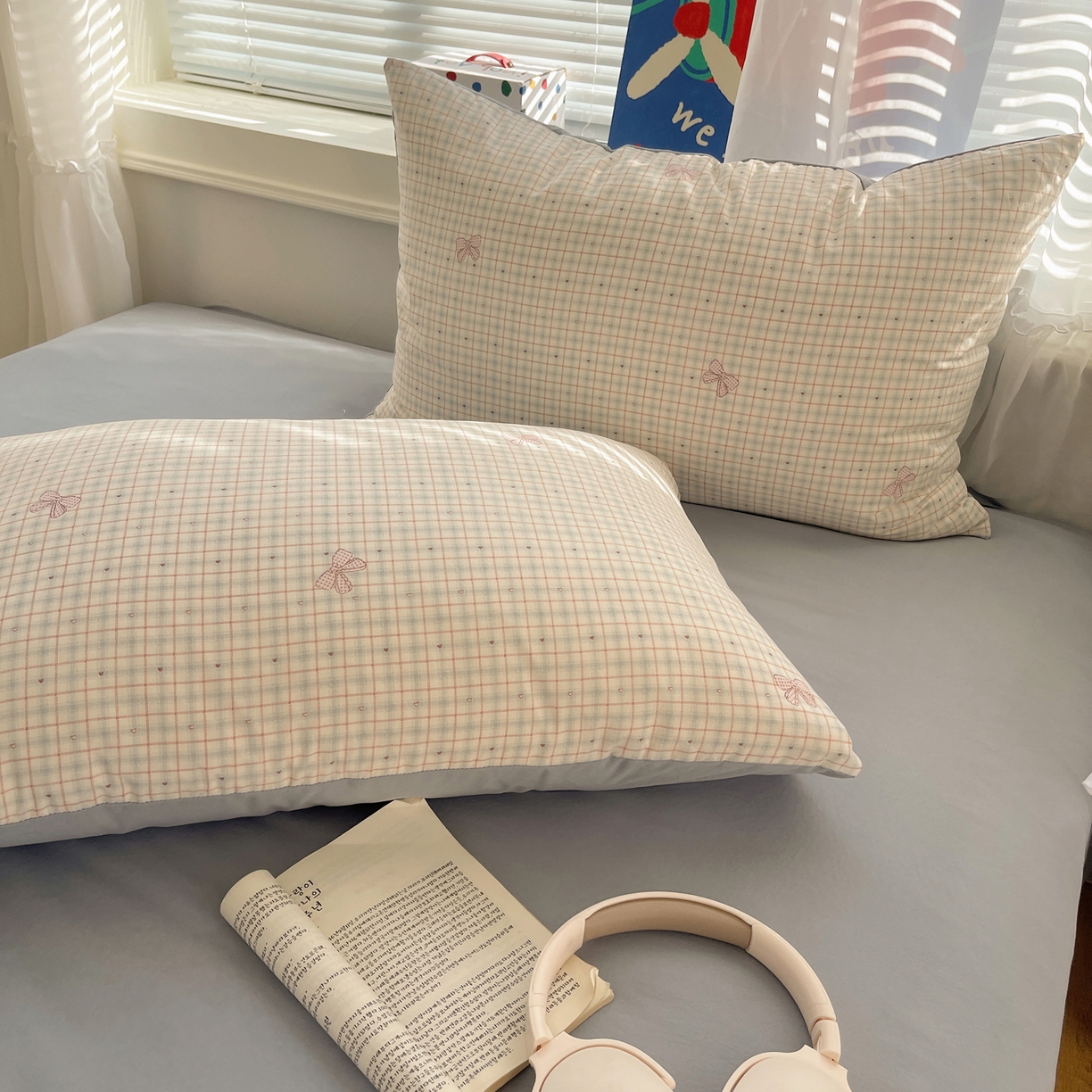 91家纺网 家纺一手货源 找家纺 耀悦家纺 2026新款古法仿棉云朵棉吊边床单童趣四件套-第二弹 休闲蝴蝶结